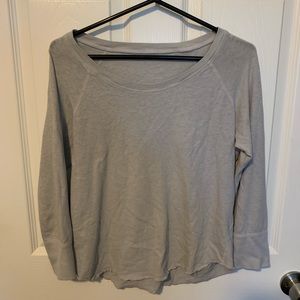 James Perse scoop neck 3/4 length tee